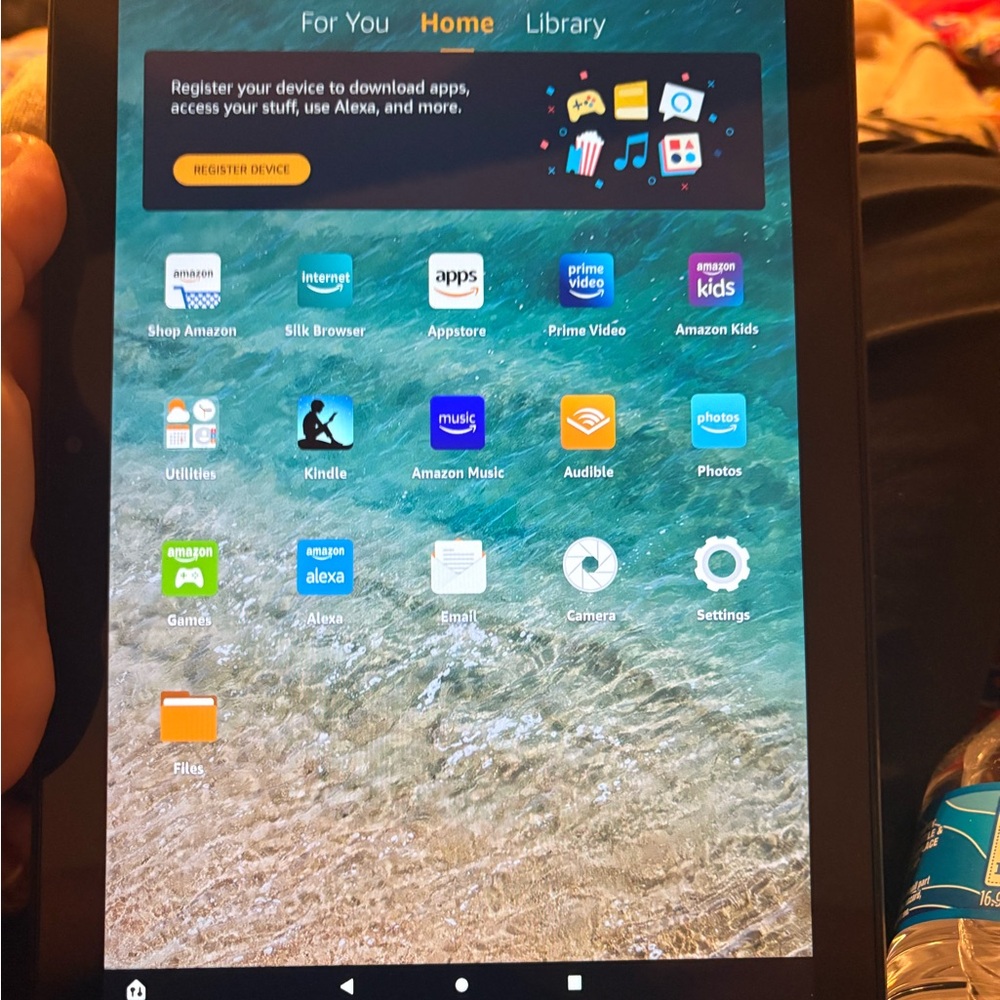 Amazon Fire 10 (11th gen) Black Tablet with Customizable Interface